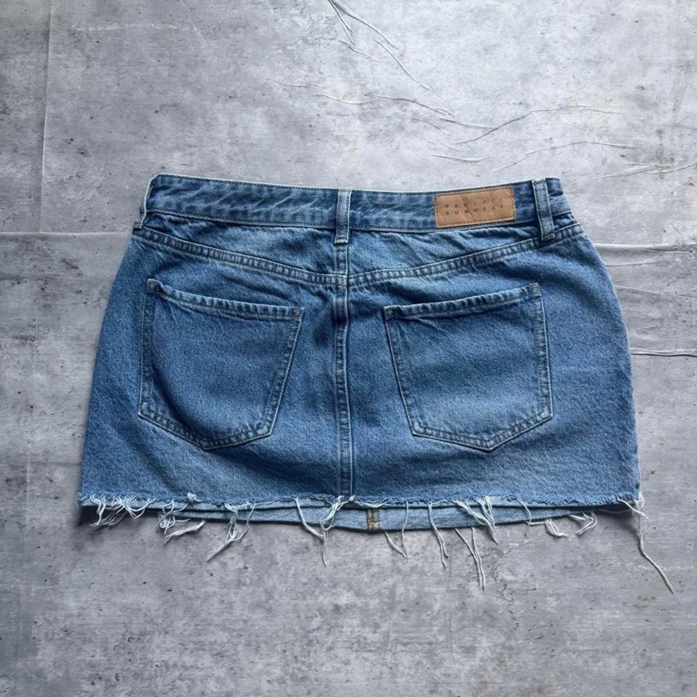 Y2K 2000s Denim Mini Skirt